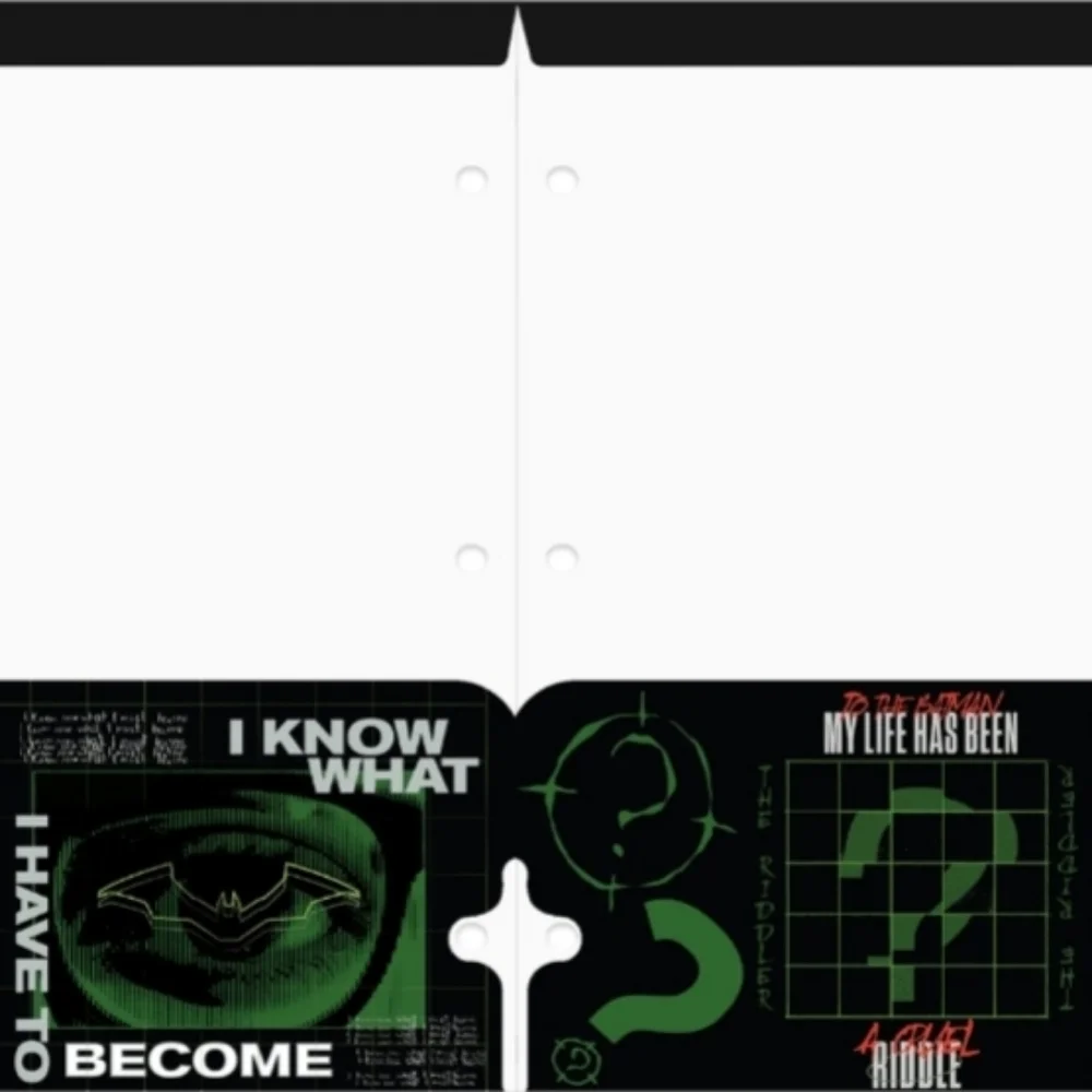DC Comics Batman Bundle 3 Ring Binder, Folder, Notebook, Composition Book NEW!!